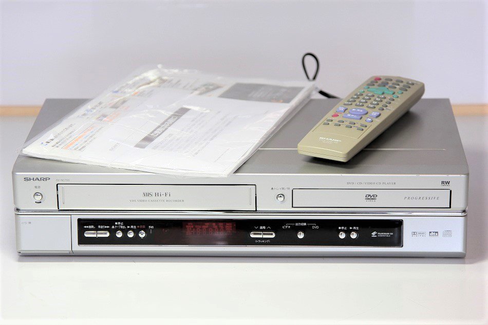 〇SHARP シャープ DV-NC700 DVD&VHS クリーニング済