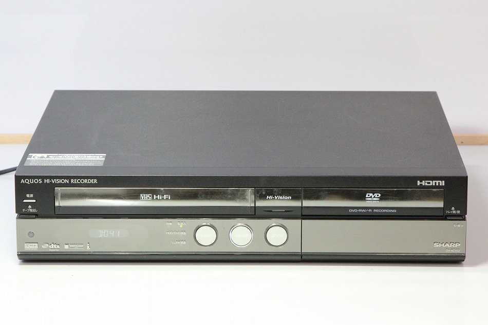 ネット店 【中古】SHARP 250GB HDD搭載ビデオ一体型DVDレコーダー DV