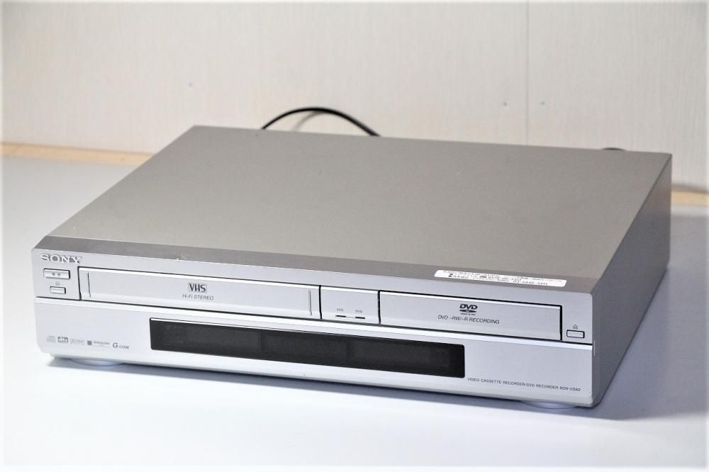 RDR-VD60｜SONY “スゴ録” VHSビデオ一体型DVDレコーダー｜中古品