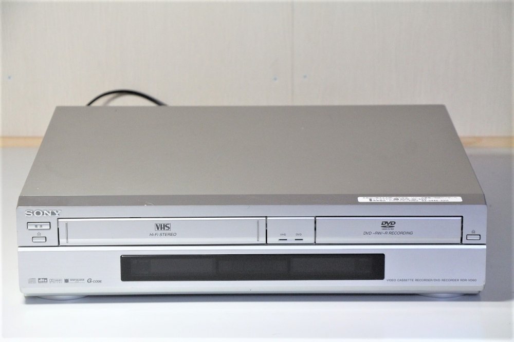 RDR-VD60｜SONY “スゴ録” VHSビデオ一体型DVDレコーダー｜中古品｜修理販売｜サンクス電機