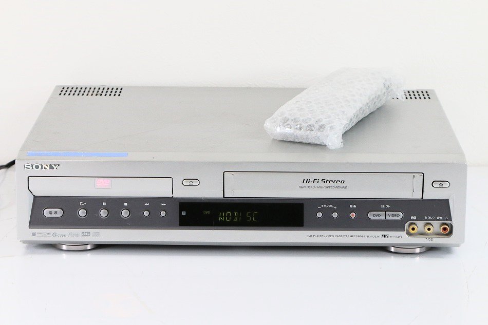 SLV-D33V｜ ｜SONY DVDプレーヤー一体型 VHSハイファイビデオデッキ｜中古品｜修理販売｜サンクス電機