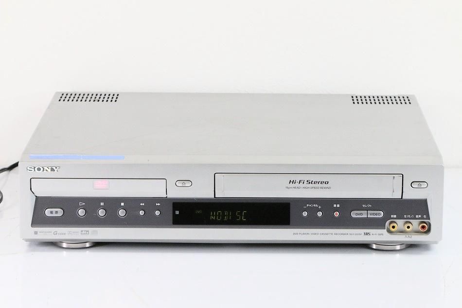 SLV-D33V｜ ｜SONY DVDプレーヤー一体型 VHSハイファイビデオデッキ｜中古品｜修理販売｜サンクス電機