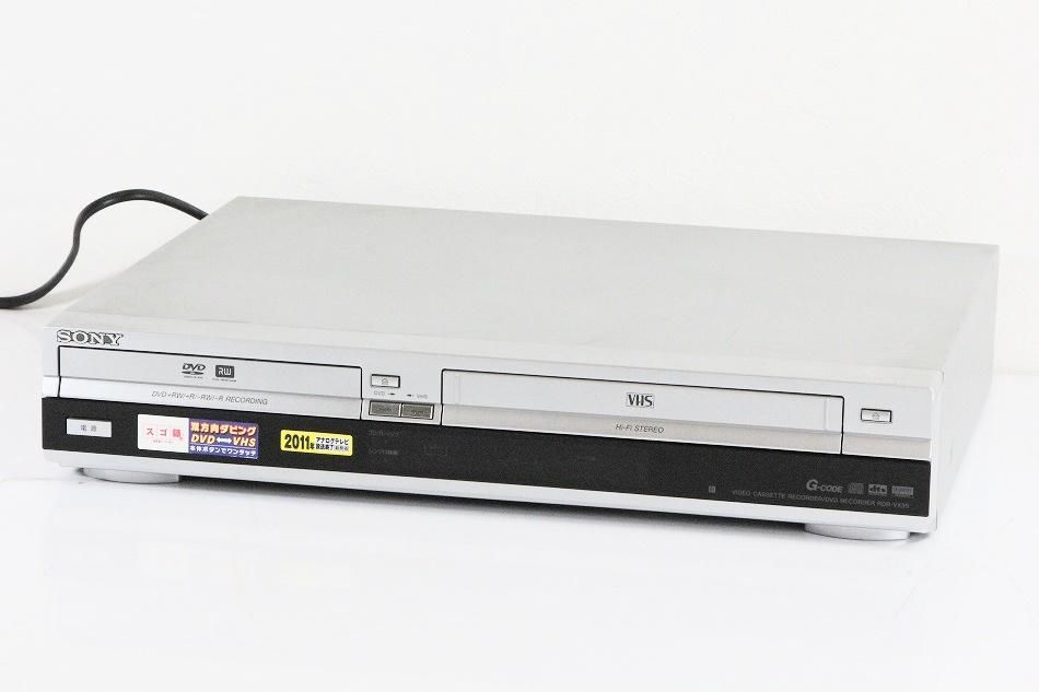 SONY DVD VHS ビデオデッキ レコーダー ソニー スゴ録 RDR-VX35 