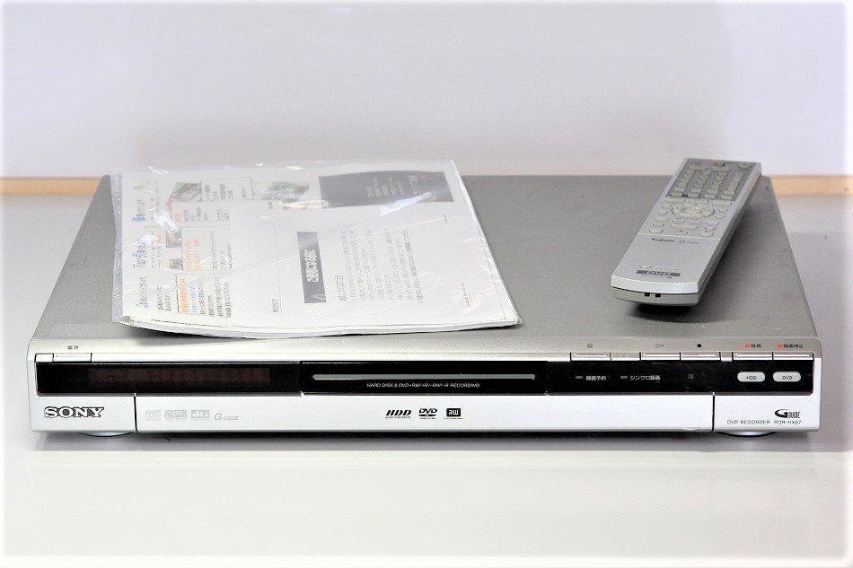 RDR-HX67｜SONY スゴ録 地上アナログ HDD＆DVDレコーダー250GB｜中古品｜修理販売｜サンクス電機