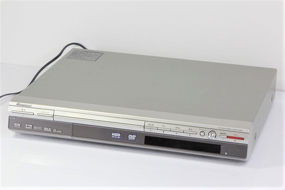 DVR-510H-S｜Pioneer DVDレコーダー 80GB HDD内蔵 ｜中古品｜修理販売