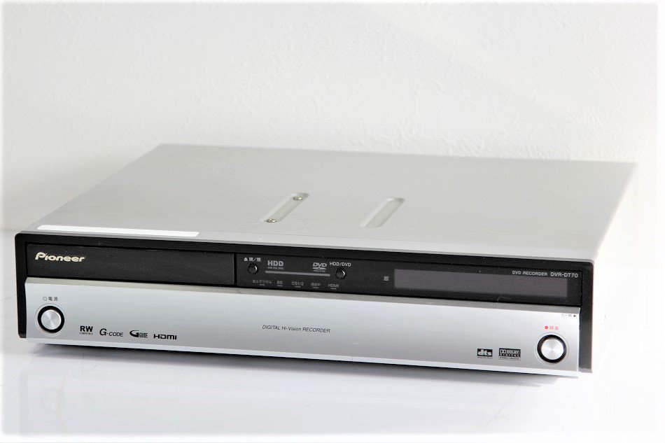 DVR-DT70｜Pioneer DVDレコーダー 地上・BS・110度CSデジタル