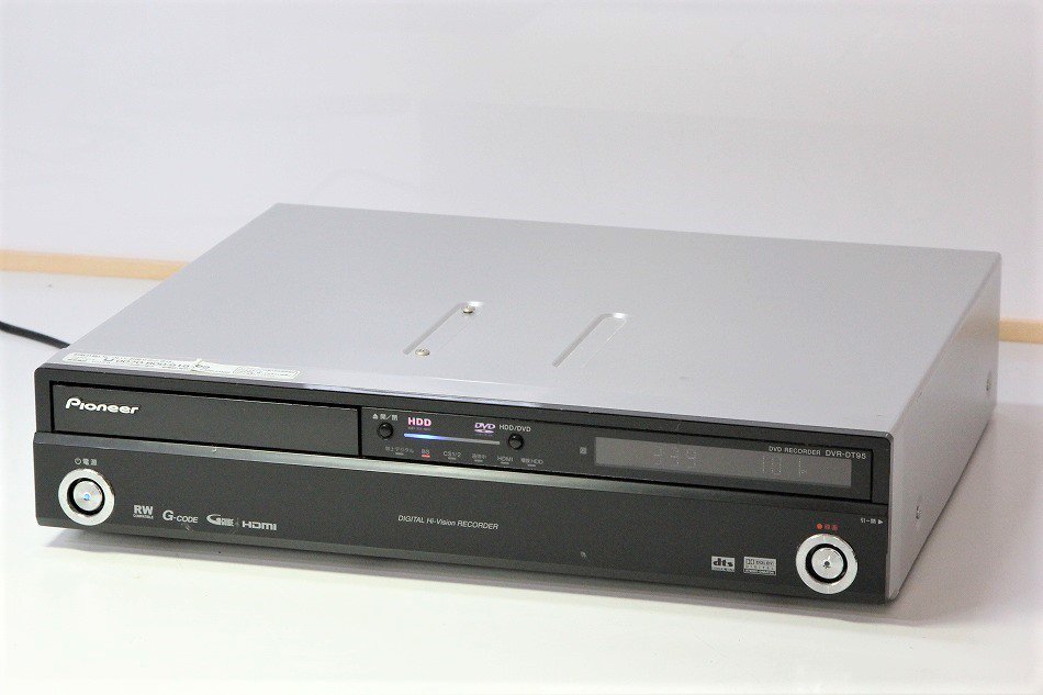 DVR-DT95｜Pioneer スグレコ HDD&DVDレコーダー 地上・BS・110度CS 