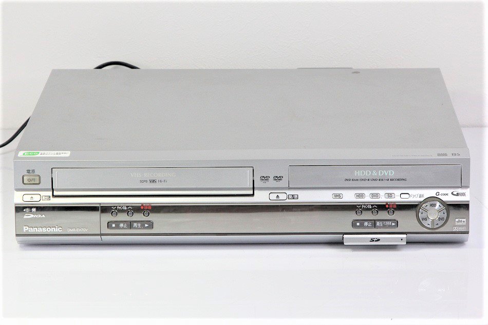 お得な情報満載 Panasonic VHS DVD HDD 一体型レコーダー HDD 250GB