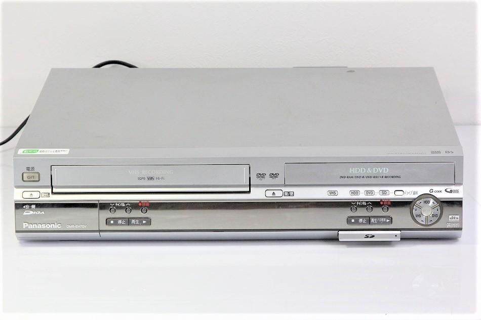 DMR-EH70V｜Panasonic 200GB DVDレコーダー VHSビデオ一体型 