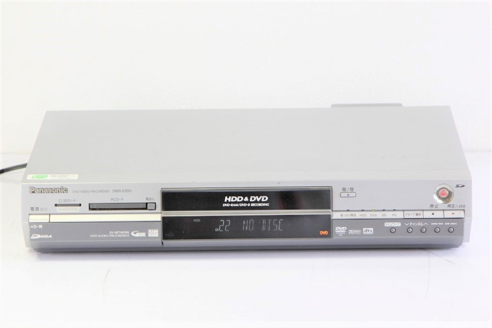 DMR-E95H-S｜Panasonic 250GB DVDレコーダー DIGA ｜中古品