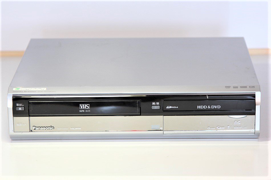 DMR-XW40V-S｜Panasonic 400GB DVDレコーダー VHSビデオ一体型 DIGA