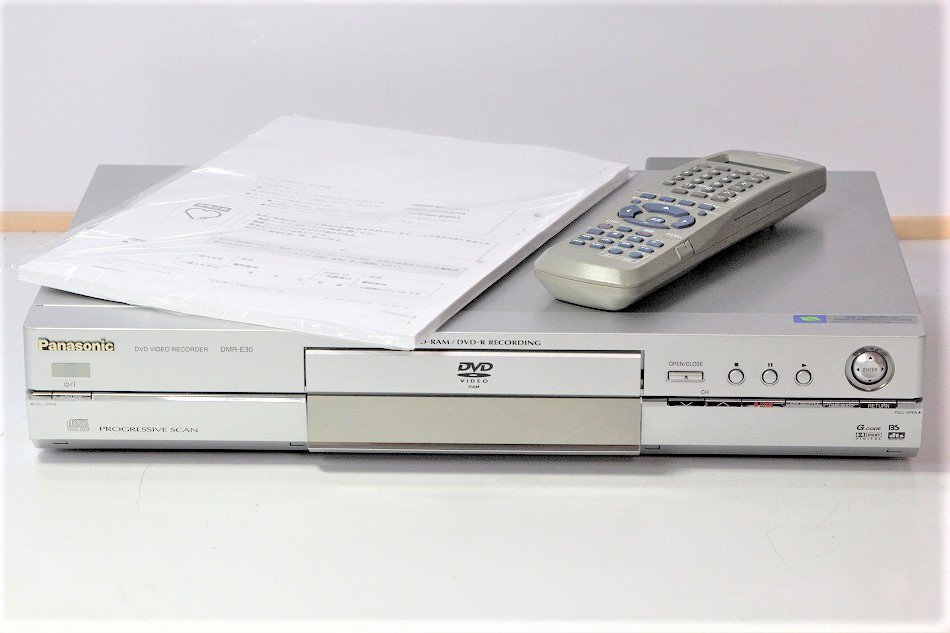 DMR-E30｜Panasonic DIGA DVDビデオレコーダー｜中古品｜修理販売｜サンクス電機