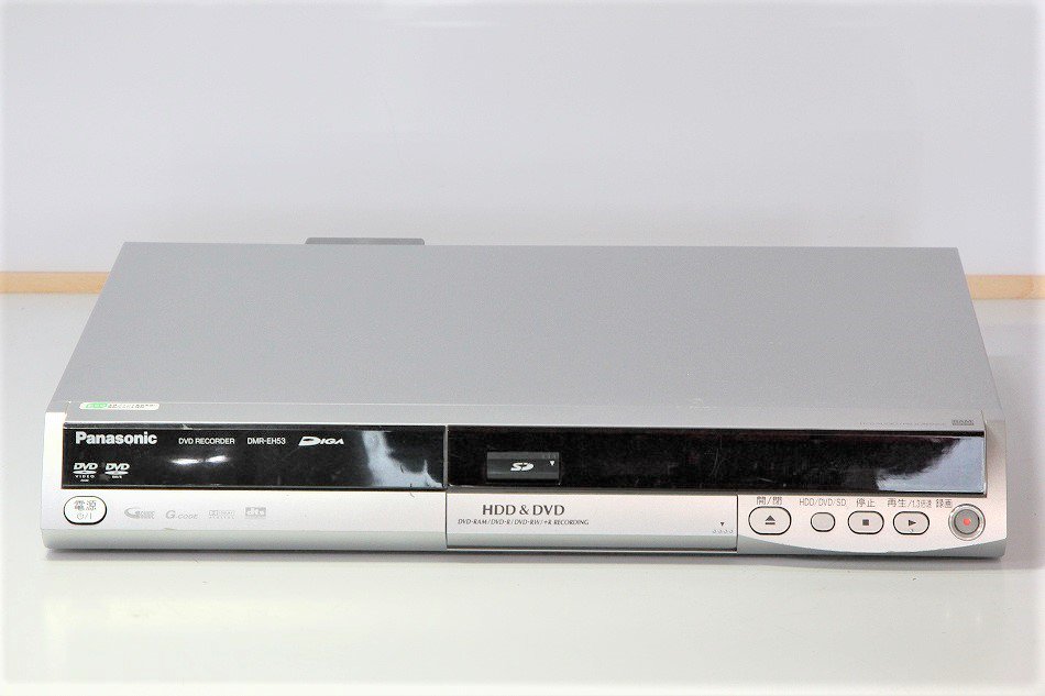 品)パナソニック 250GB DVDレコーダー DIGA DMR-XP15-