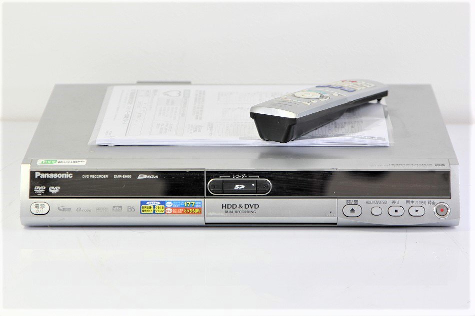 DMR-EH66-S｜PANASONIC DIGA DMR-EH66 DVD/HDDレコーダー 200G ｜中古 