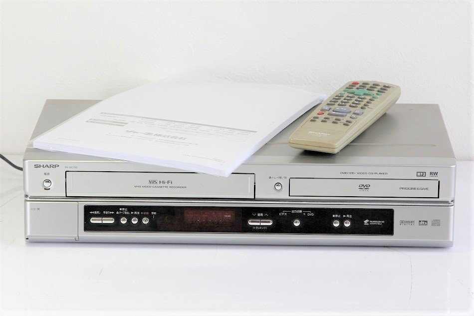 Dv Nc750 シャープ D Combo ビデオ一体型dvdプレーヤー 中古品 修理販売 サンクス電機