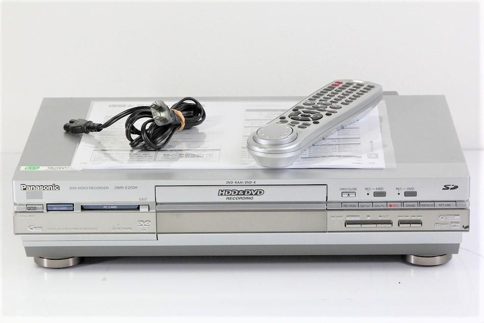 動作良好】Panasonic DIGA DVDレコーダーDMR-E250V-S-