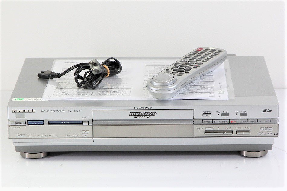 テレビで話題 パナソニック 160GB DVDレコーダー VHSビデオ一体型 DIGA DMR‐E250V-S 中古 nasa-sat.com