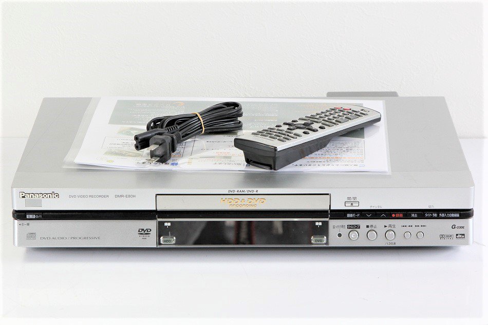DMR-E80H-S DVDビデオレコーダー DIGA - ブルーレイ、DVDレコーダー
