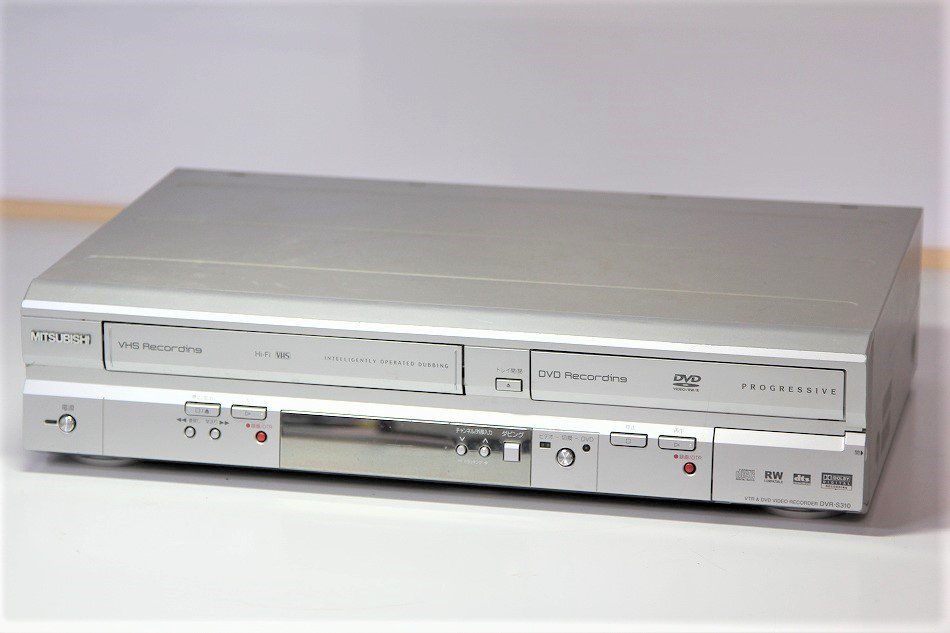 18500円 【2022正規激安】 MITSUBISHI ビデオ一体型DVDビデオレコーダー DVR-S310 楽レコ