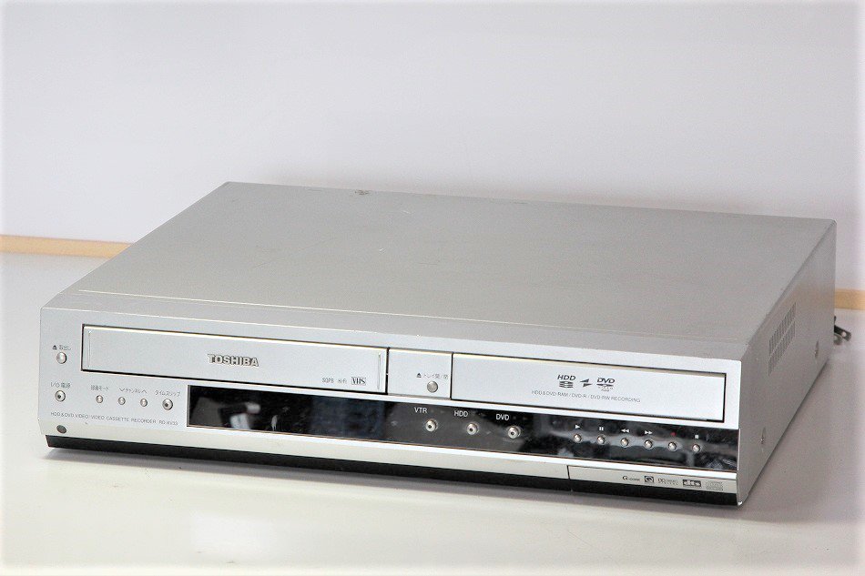 TOSHIBA W録 RD-XV33 VTR一体型HDD&DVDレコーダー www.krzysztofbialy.com