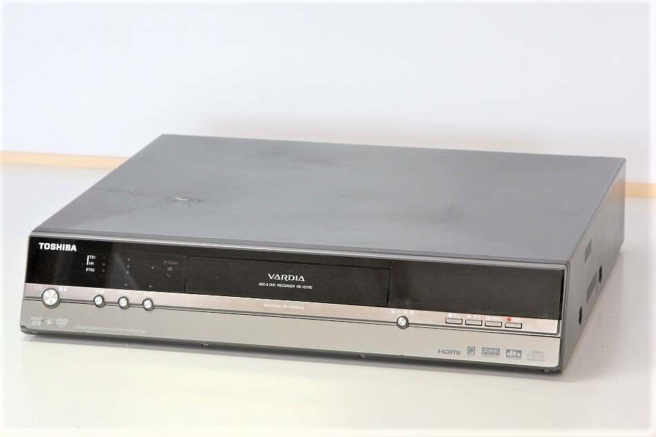 完動品 Toshiba VARDIA RD-XD72D DVD/HDDレコーダー-