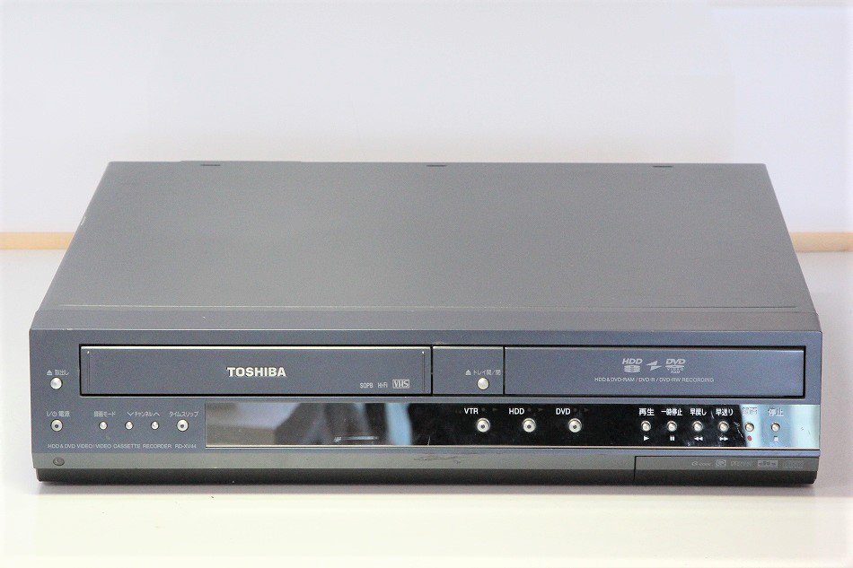RD-XV44｜TOSHIBA W録 250GB VTR一体型HDD&DVDレコーダー WEPG搭載