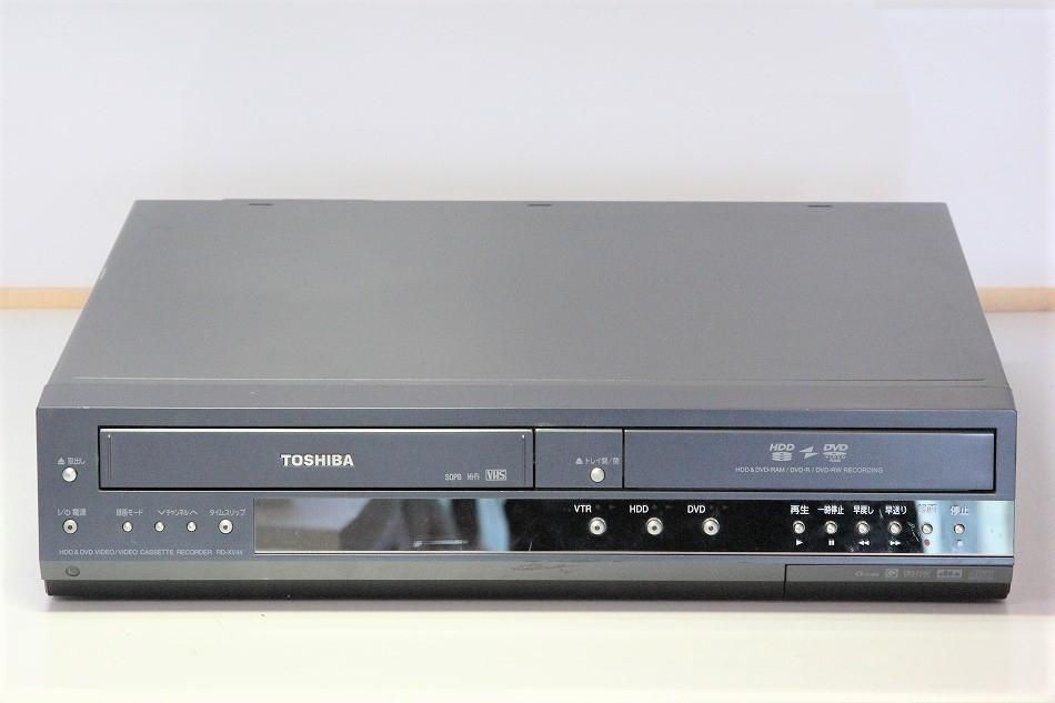 TOSHIBA W録 RD-XV33 VTR一体型HDD\u0026DVDレコーダーデッキTOSHIBAW録