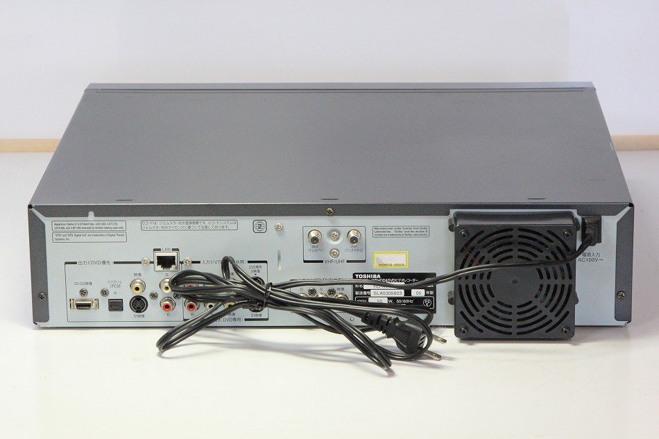 RD-XV44｜TOSHIBA W録 250GB VTR一体型HDD&DVDレコーダー WEPG搭載  地上アナログダブルチューナー搭載｜中古品｜修理販売｜サンクス電機