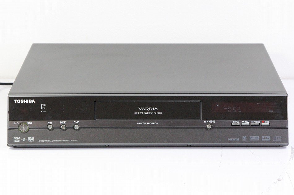 テレビ・映像機器完動品 美品 東芝 RD-XD71 HDD＆DVDビデオレコーダー