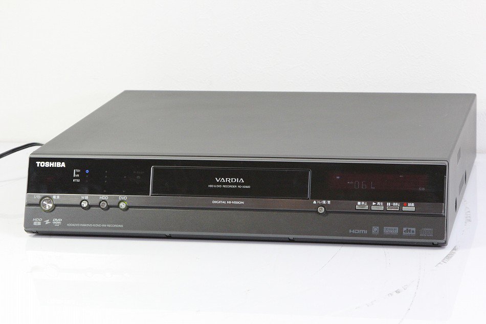 RD-XD92D｜東芝 VARDIA DVD/HDDレコーダー DVD-Multi/600GB/デジタルW 
