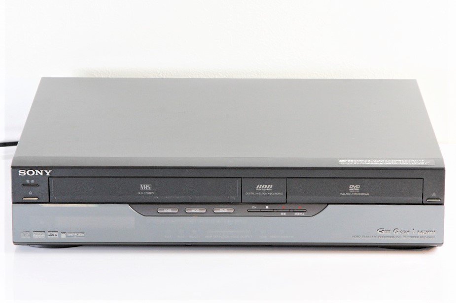RDZ-D60V｜SONY スゴ録 地上・BS・110度CSデジタル搭載VHS一体型レコーダー 250GB ｜中古品｜修理販売｜サンクス電機