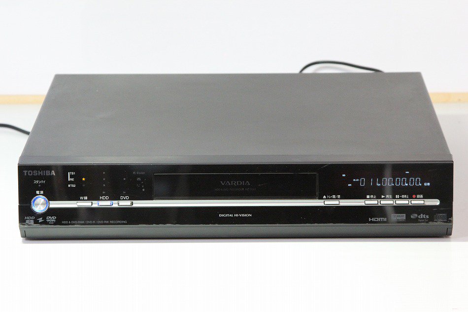 TOSHIBA VARDIA VTR一体型ハイビジョンレコーダーD-W255K - DVDレコーダー