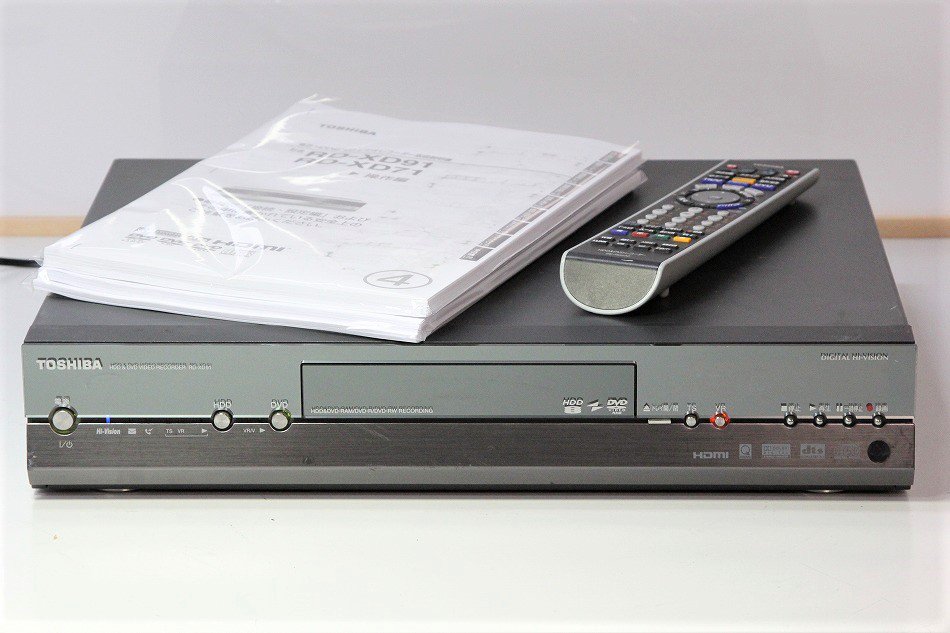 在庫あり 即納 ☆必需品付き DVD 東芝 RD-XD91 チューナーHD400GB内蔵 