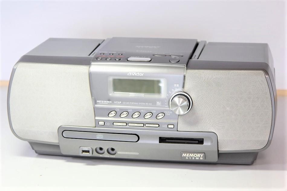 JVC RD-M2-H memory Clavia CD-MDメモリーポータブルシステム グレー-