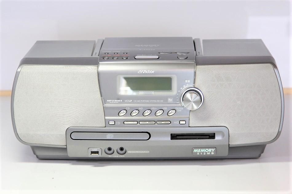 新登場 JVC RD-M2-S memory Clavia CD-MDメモリーポータブルシステム