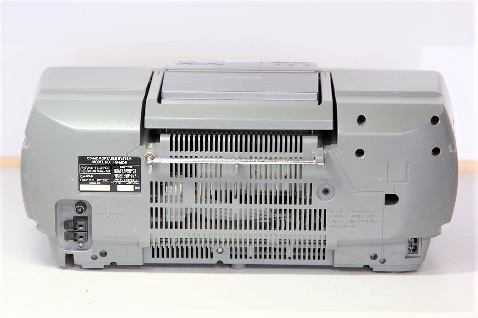 RD-M2-H｜JVC memory Clavia CD-MDメモリーポータブルシステム グレー 