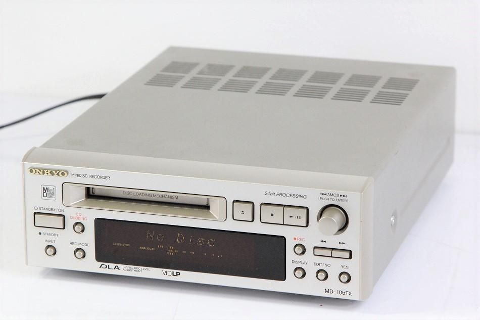 ONKYO INTEC MDレコーダー・FM/AMチューナー・カセットデッキ-