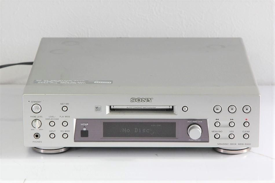 SONY MDデッキ MDS-S500-