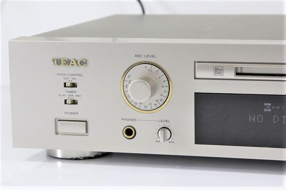 TEAC MD-10 ゴールド 美品 動作良好 録再OK 貴重な逸品-