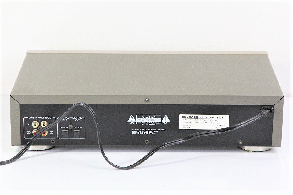 MD-5MK2-S｜TEAC MDデッキ ｜中古品｜修理販売｜サンクス電機