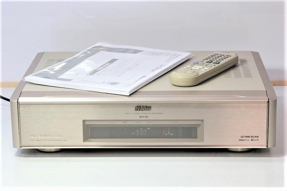 victor HR-X7 S-VHS ビクター ビデオデッキ VHS 動作品-