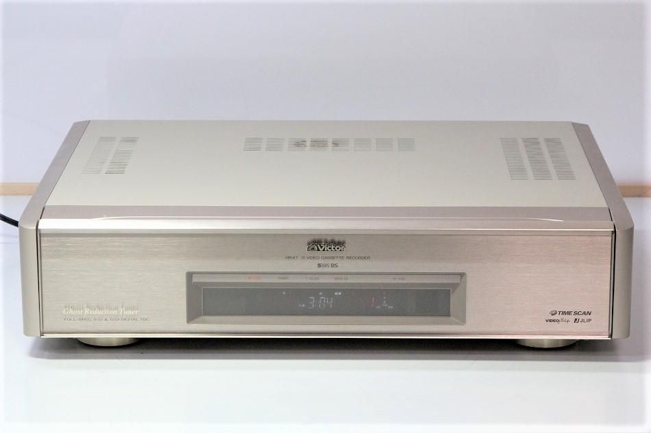 ビクター S-VHSビデオデッキ HR-V77 メンテナンス動作品-