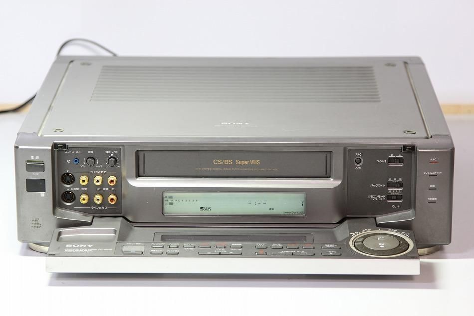 SONY SLV-RS7 ビデオカセットレコーダー S-VHS vintage デパート