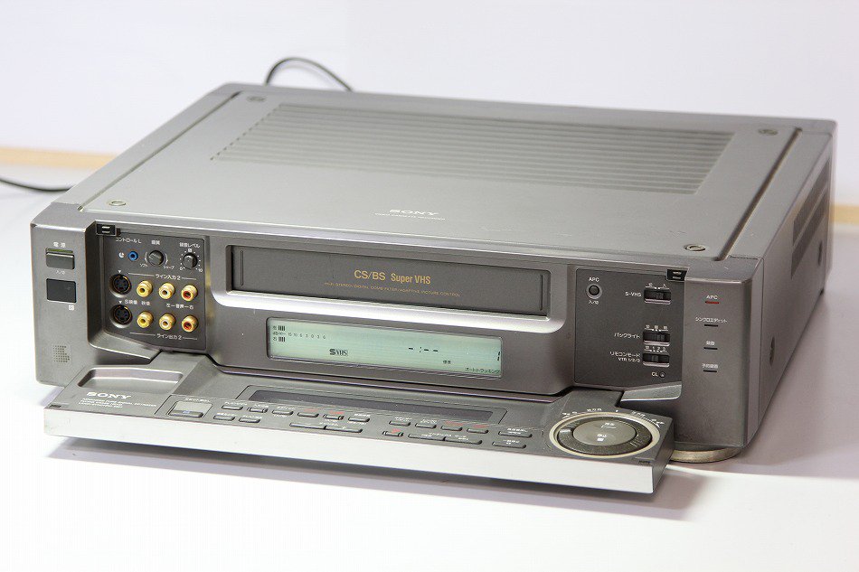 SLV-RS7｜SONY ビデオカセットレコーダー S-VHS｜中古品｜修理販売｜サンクス電機