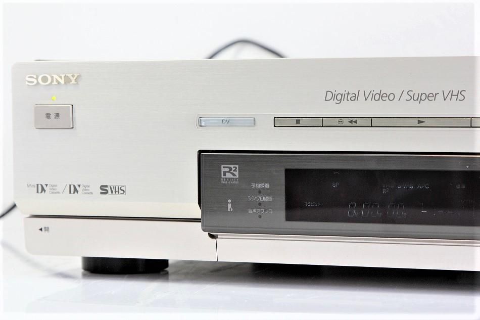 2023年最新海外 ソニー SONY ソニー ソニー DV VHS miniDV ビデオデッキ WV-DR7 テレビ・映像機器