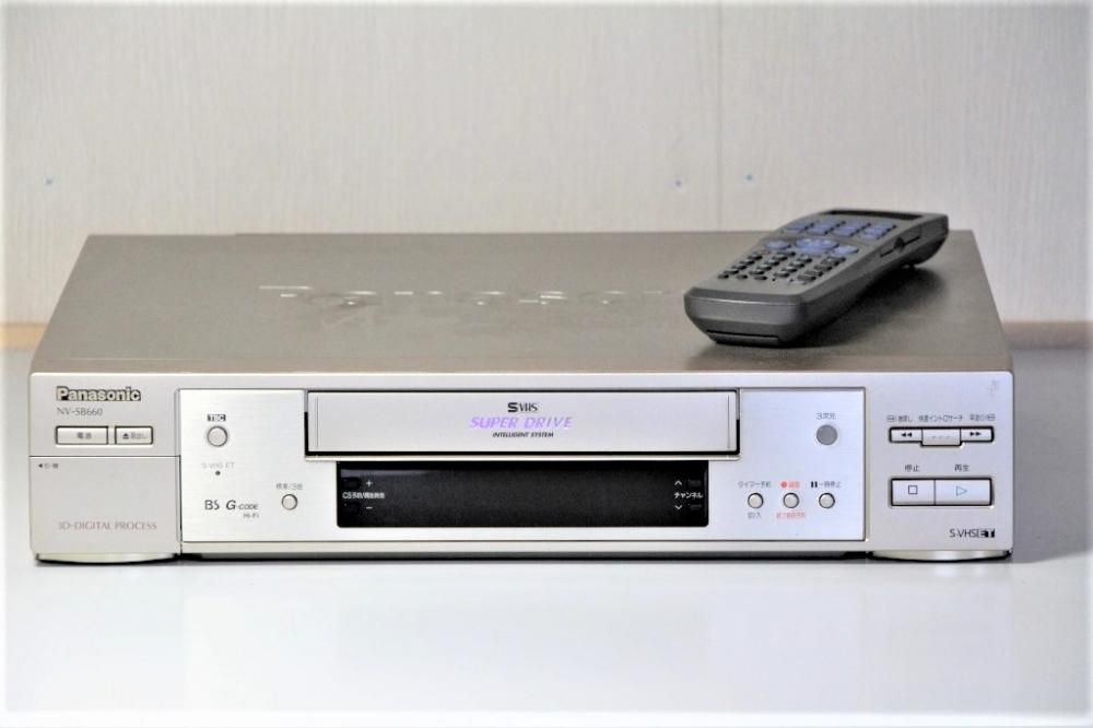 3％OFFクーポン利用でポイント最大8倍相当 パナソニック S-VHSビデオ