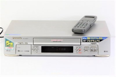 S-VHS｜ビデオデッキ 整備済み中古品｜サンクス電機｜中古オーディオビジュアル 修理販売店