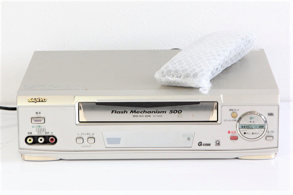 安心の通販 SANYO サンヨー VHS ビデオデッキ VZ-H660 品 98年製 