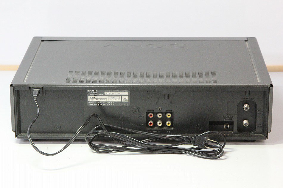 SLV-FX11｜｜SONY VHS ビデオデッキ｜中古品｜修理販売｜サンクス電機