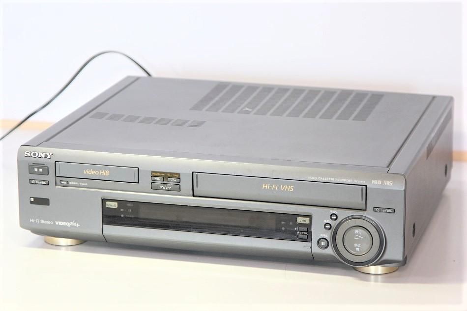 品)SONY Hi8+VHSビデオデッキ WV-H4 ☆セール - 通販